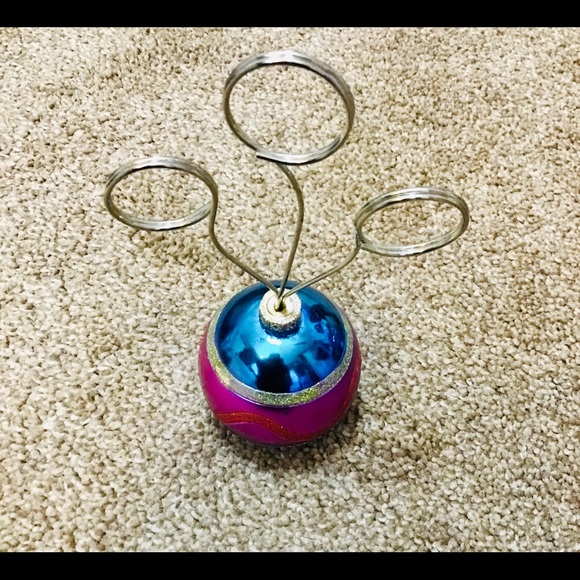 Holiday Christmas Tree Bulb Multi Picture Frame - Picture 4 of 8